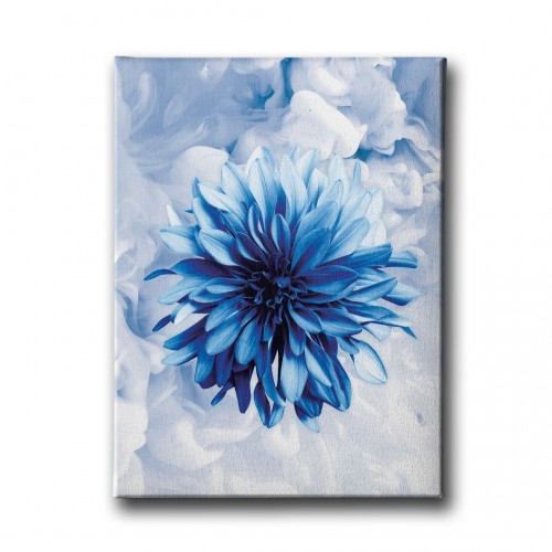 Mavi Çiçek Tablo
